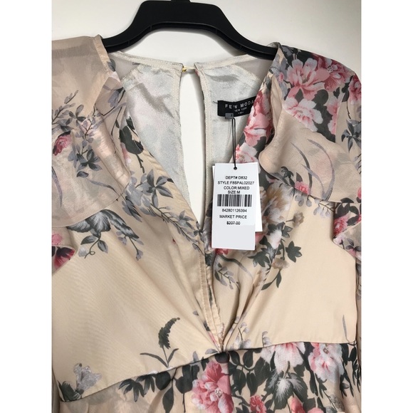 Few Moda Floral Ruffled Romper - Picture 4 of 4